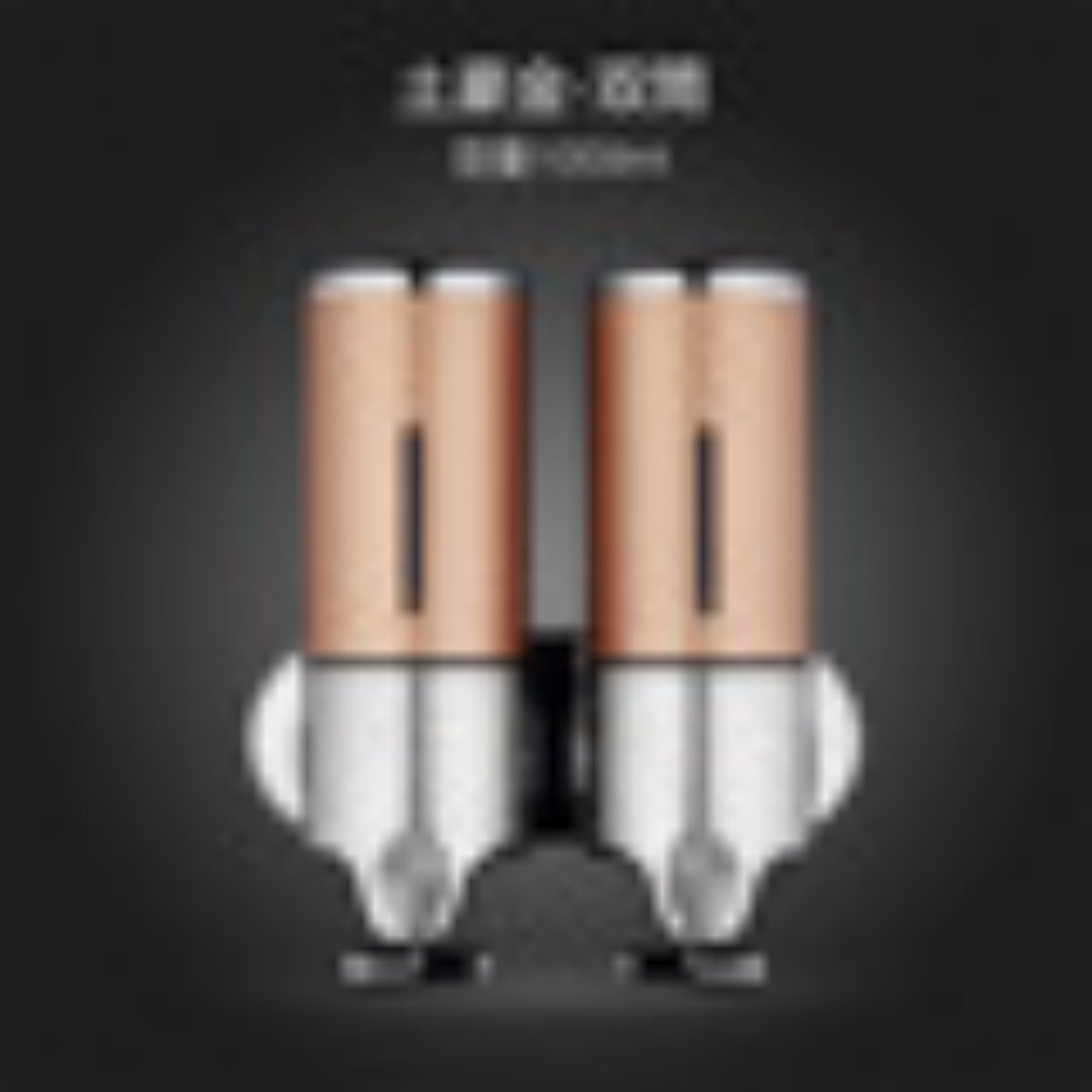 Hotel toilet wall-mounted soap dispenser