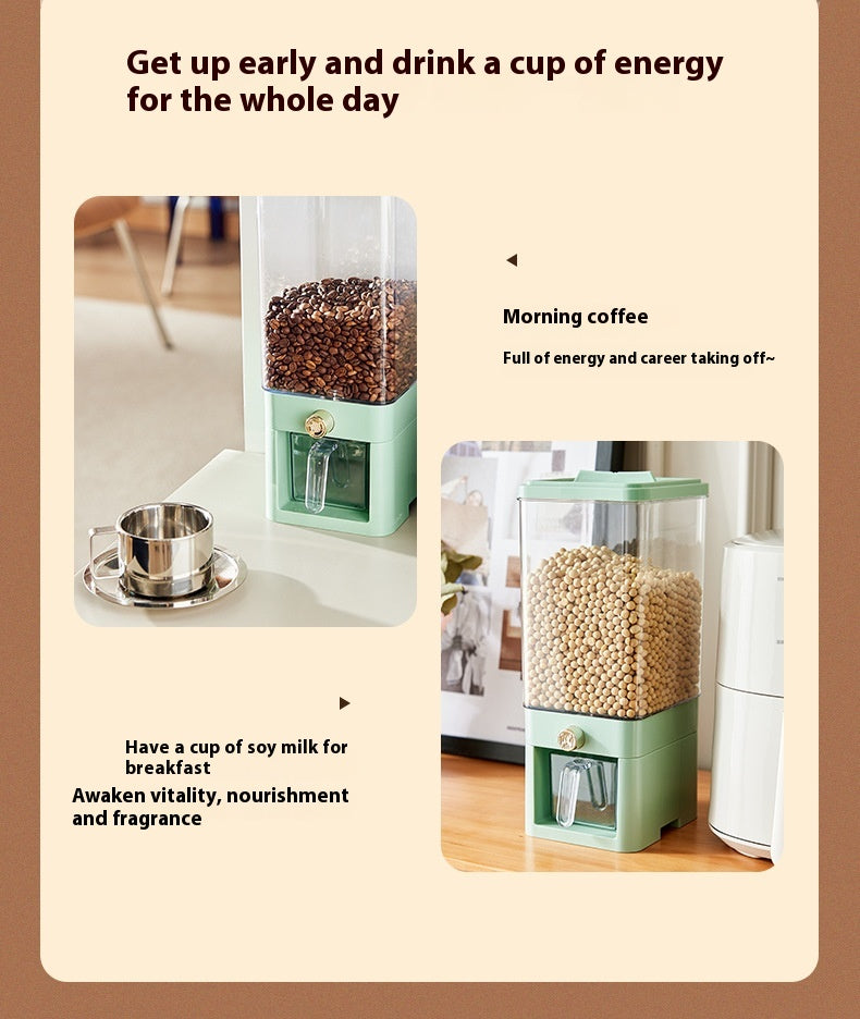 Kitchen Storage Large Capacity Rice Bucket Cereals Sealed Jar