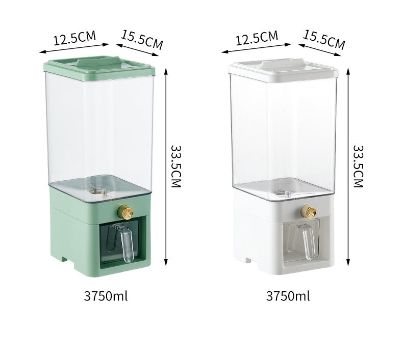 Kitchen Storage Large Capacity Rice Bucket Cereals Sealed Jar